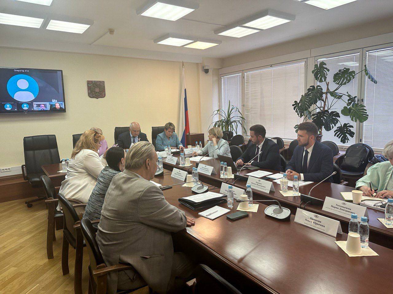 Состоялось заседание рабочей группы при Комитете Государственной Думы по делам национальностей 